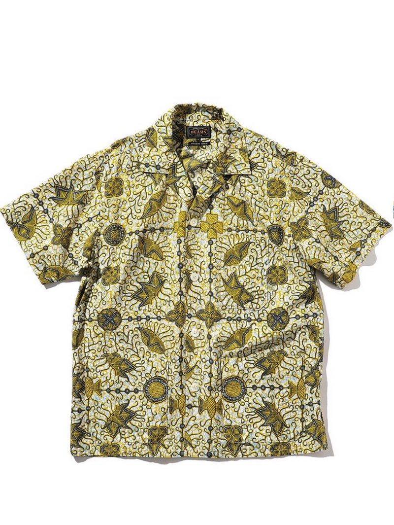 Beams Plus Beach shirt Jacket Batik Print