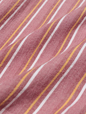 Far Afield Selleck S/S Shirt Ramsgate Stripe Rose
