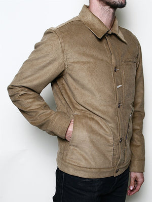 Rogue Territory Supply Jacket Tan Corduroy Lined