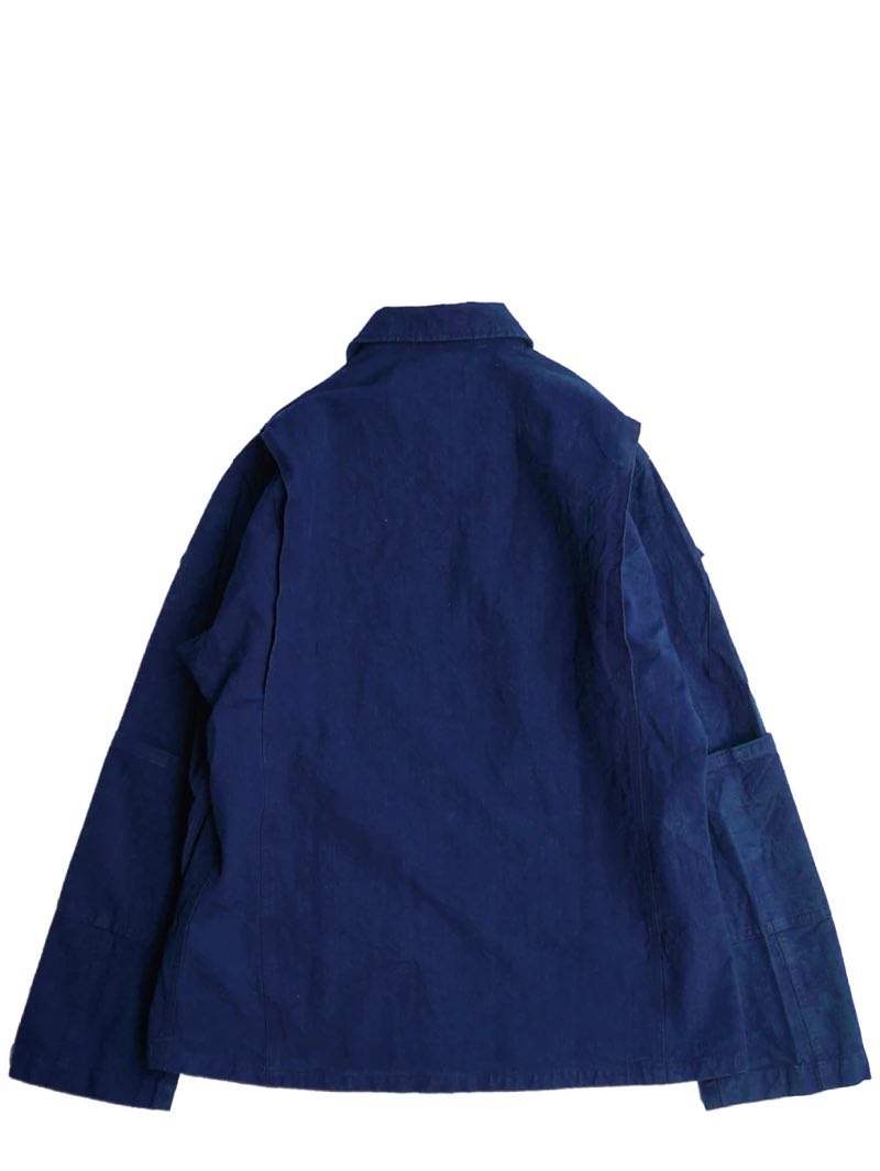 Samurai Jeans Indigo Cotton Ripstop Jacket