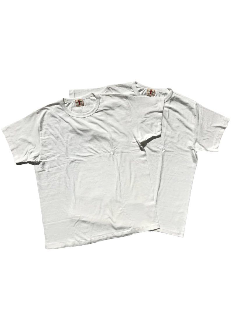 Samurai Jeans White Crew T-Shirt