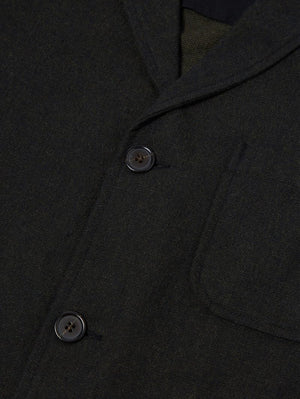 Universal Works Upcycled IT Tweed Olive Jacket