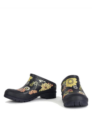 Barbour Quinn Women's Clogs in Navy Floral
