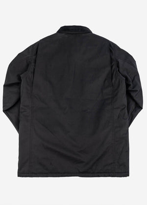 Iron heart 7oz Cotton Oiled Chore Jacket Black