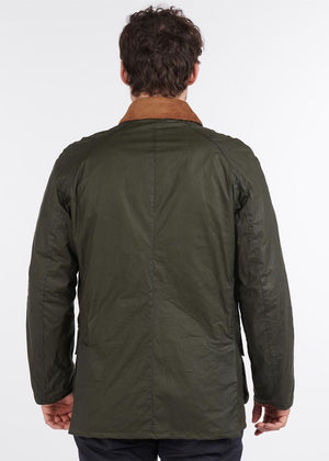 Barbour Lightweight Ashby Wax jacket in Archive Olive