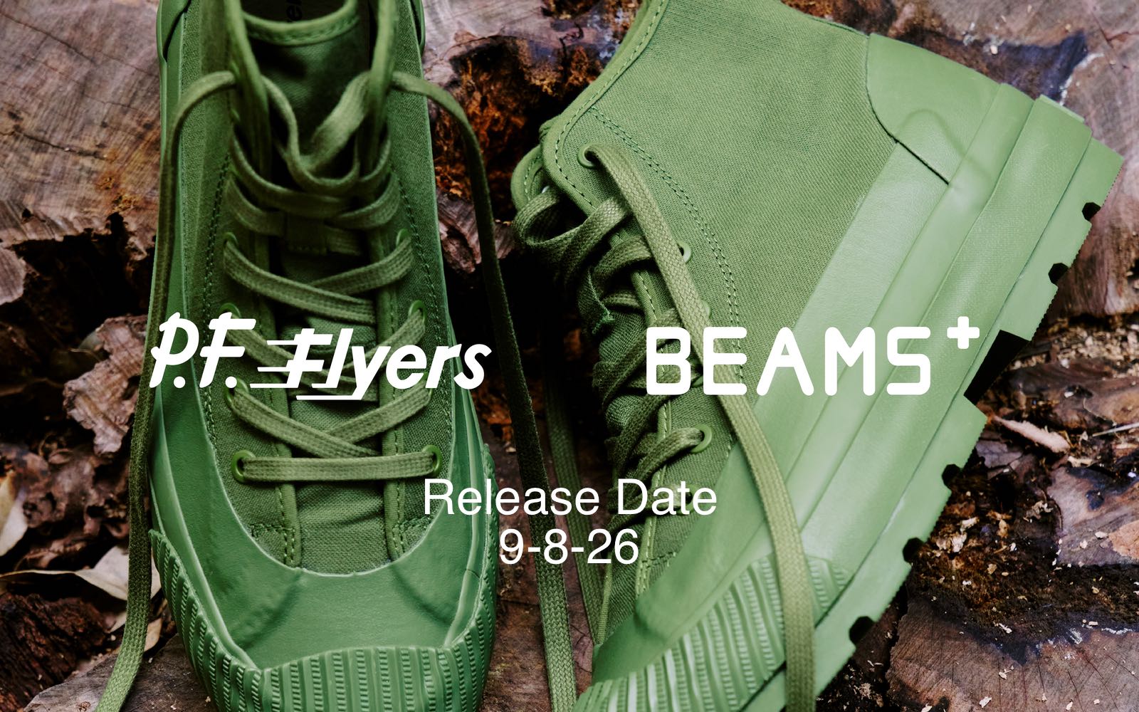 BEAMS PLUS has released a new GROUNDER BOOT, a special order from PF Flyers.