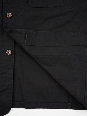 Iron Heart Denim Black IHJ-148-BRN 10oz Kurashikizome® Organic Cotton Duck Chore Jacket (Copy)