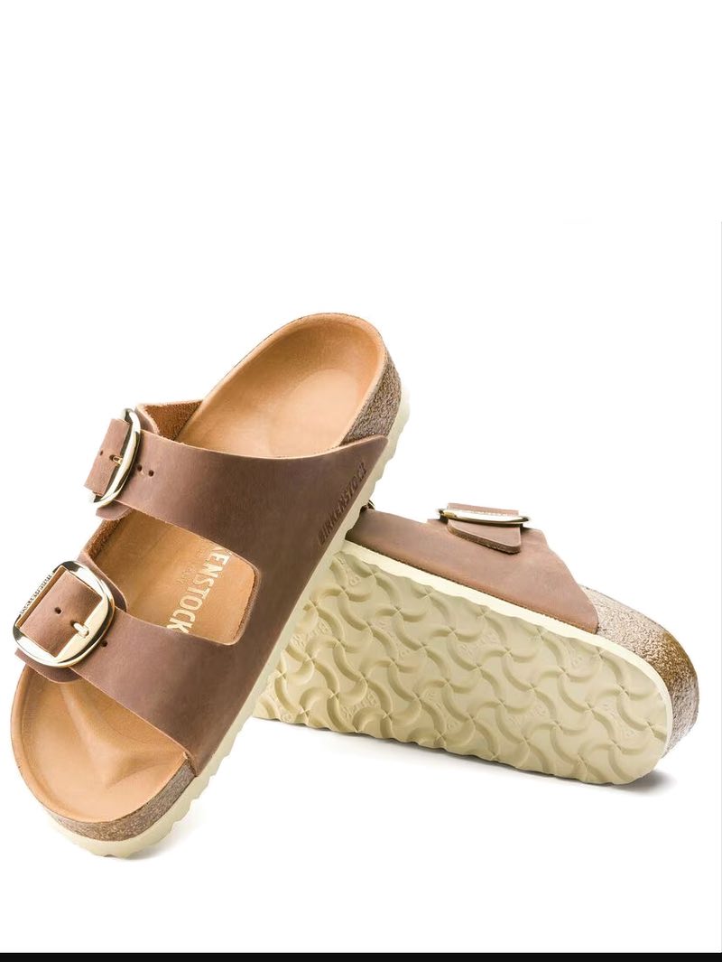 Birkenstock Arizona 1011072 Big Buckle Cognac Oiled Leather