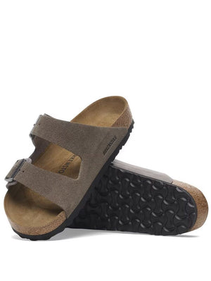 Birkenstock 1029159 Arizona Mixed Leather Concrete Gray