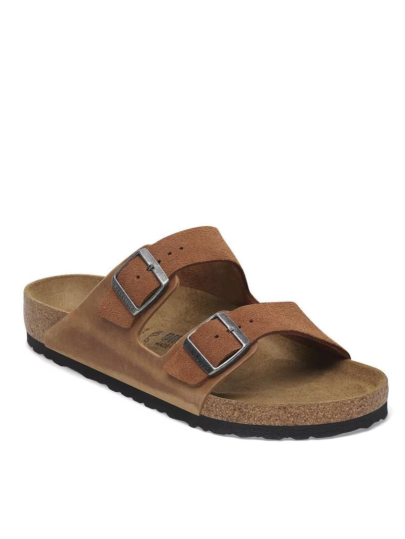 Birkenstock 1029179 Arizona Mixed Leather Cognac
