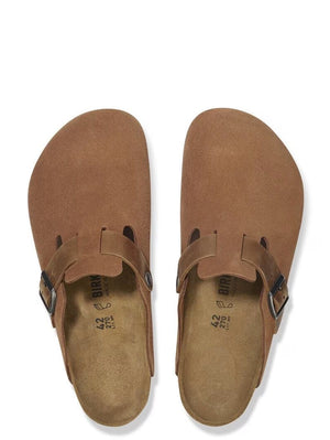 Birkenstock Boston 1029185 Boston Cognac Mixed Leather
