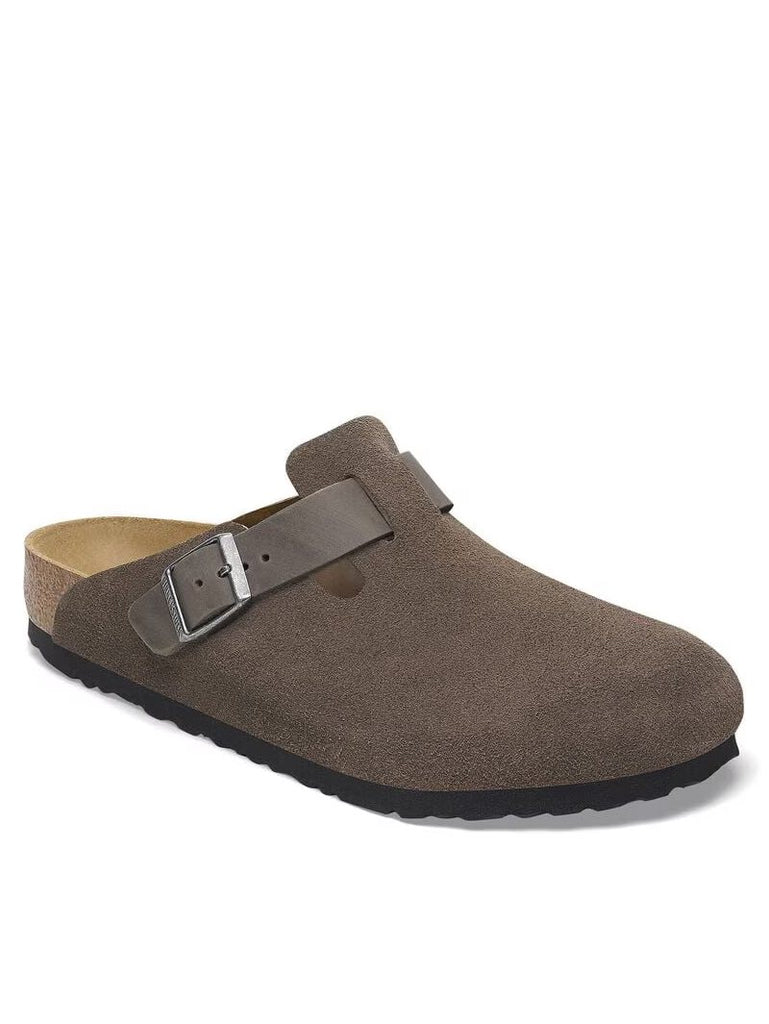 Birkenstock Boston 1029210 Gray Mixed Leather - Mildblend Supply Co