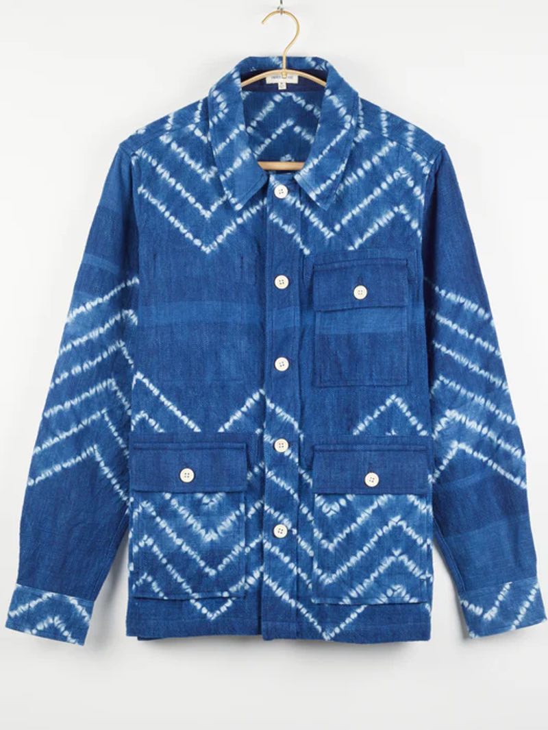 Umber & Ochre Akashi Chore Jacket Chevron