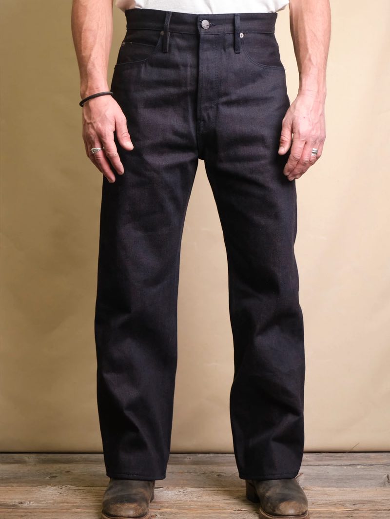 Freenote Cloth Modesto Indigo Brown 16 oz