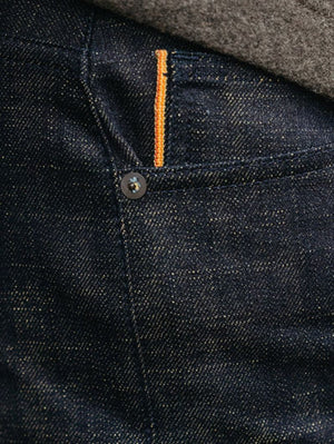 Kato by Hiroshi Kato The Hammer Straight Etched Green Tea Raw 13oz Selvedge