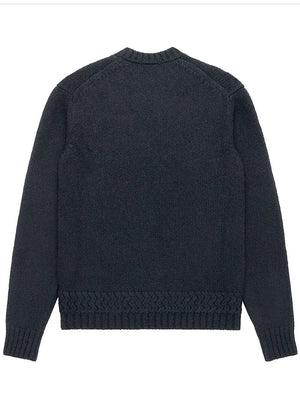 3sixteen Alpaca Crewneck Sweater Black