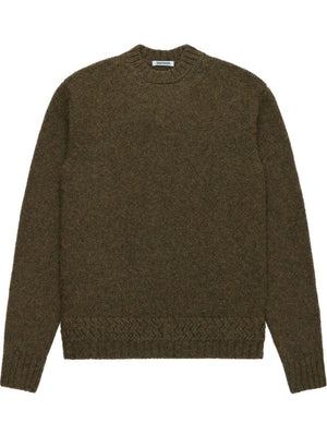 3sixteen Alpaca Crewneck Sweater Olive