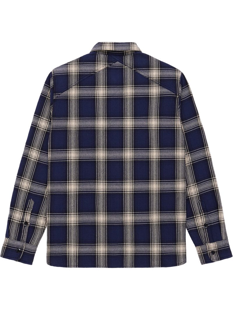 3sixteen Crosscut Flannel ~ Midnight Plaid Shirt