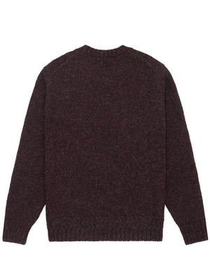 3sixteen Alpaca Crewneck Sweater Bordeaux