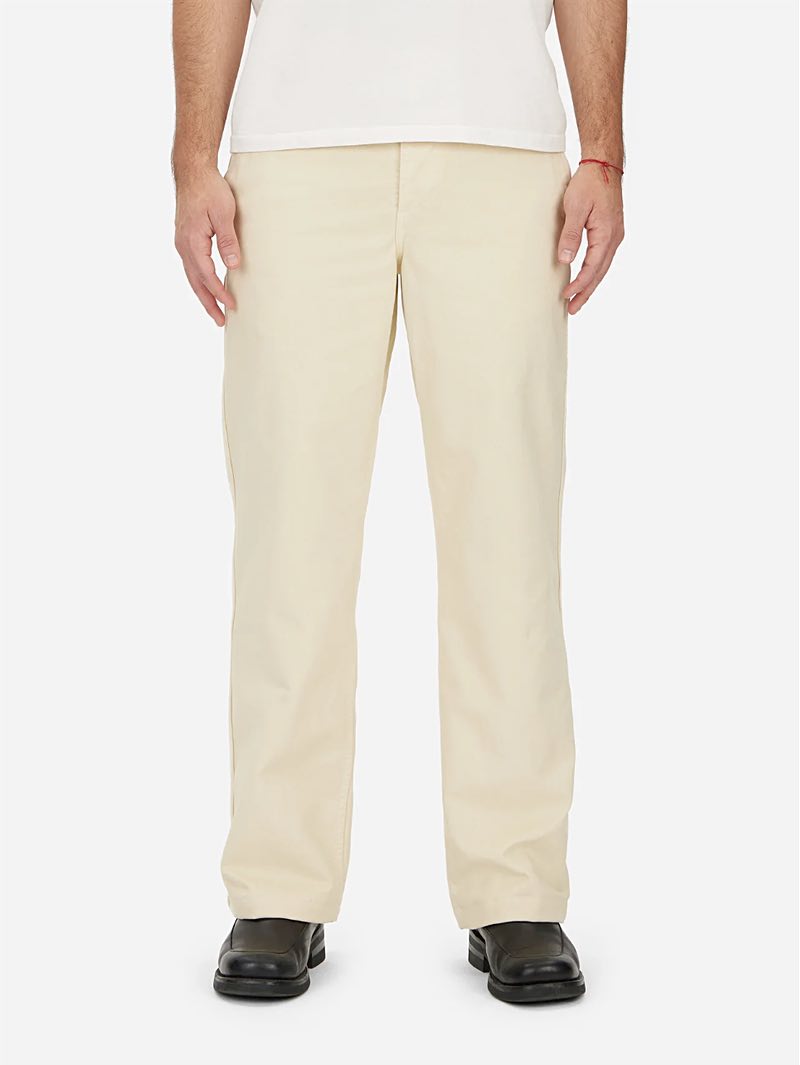 3sixteen Ecru Twill Work Pants - Mildblend Supply Co