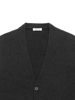 3sixteen Black Boucle Classic Cardigan