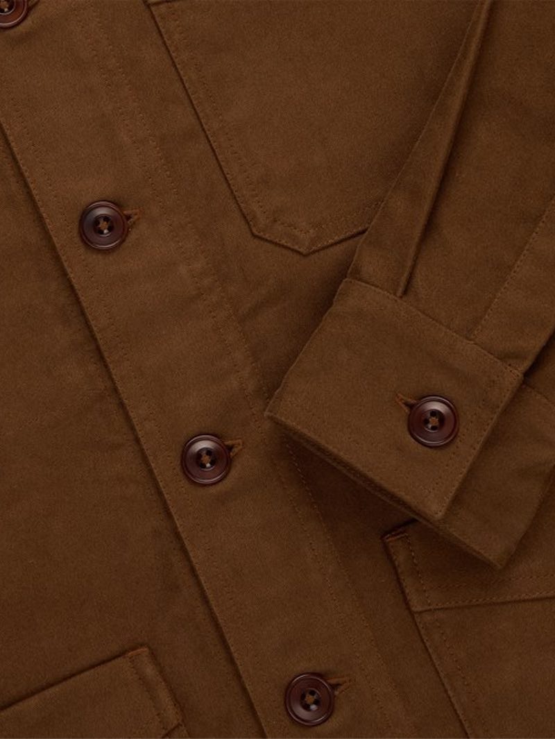 3sixteen Brown Moleskin French Work Jacket