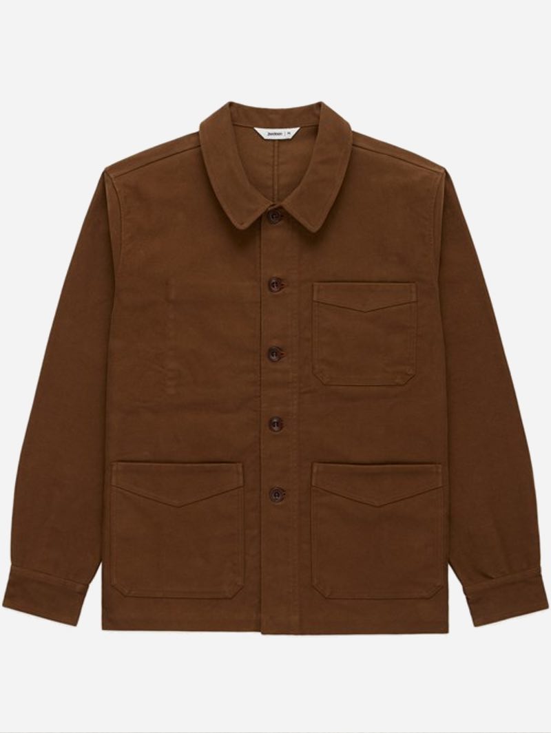 3sixteen Brown Moleskin French Work Jacket