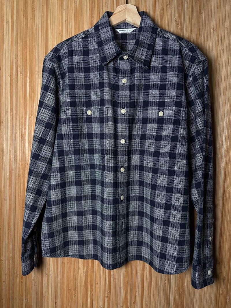 3sixteen Midnight Boxweave Utility Flannel Shirt