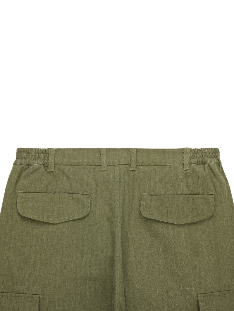 3sixteen Olive Cargo Pants Herringbone HBT
