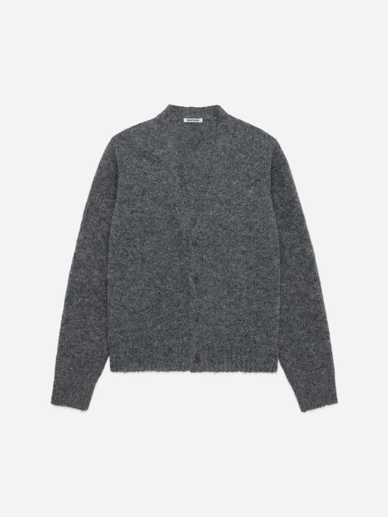 3sixteen Pewter Alpaca Classic Cardigan