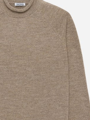 3sixteen Sandstone Baby Alpaca Roll Neck Sweater