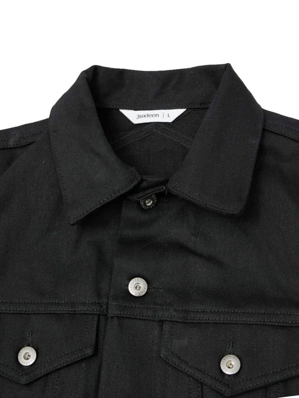 3sixteen Type 3s Denim Jacket Double Black Mildblend Supply Co