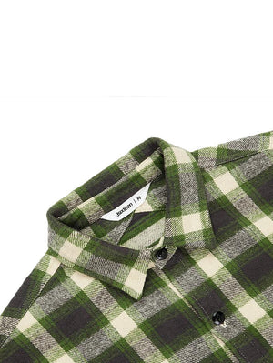 3sixteen Emerald Crosscut Shaggy Check Shirt