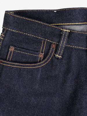 Iron Heart Denim IH-634S-UHR 21/23oz Raw Indigo Selvedge Denim Straight Cut