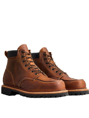 Red Wing 8213 Norway Moc Toe Boot Copper Rough & Tough