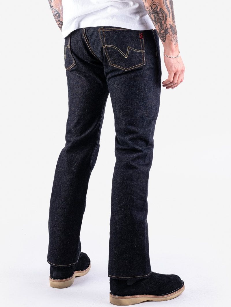 Iron heart IH-888S-19L 19oz Left Hand Twill Selvedge Denim Medium/High Rise Tapered Cut Jeans