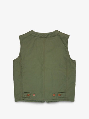 Iron Heart Denim IHV-53-OLV Olive 12oz Selvedge Duck Hunting Vest