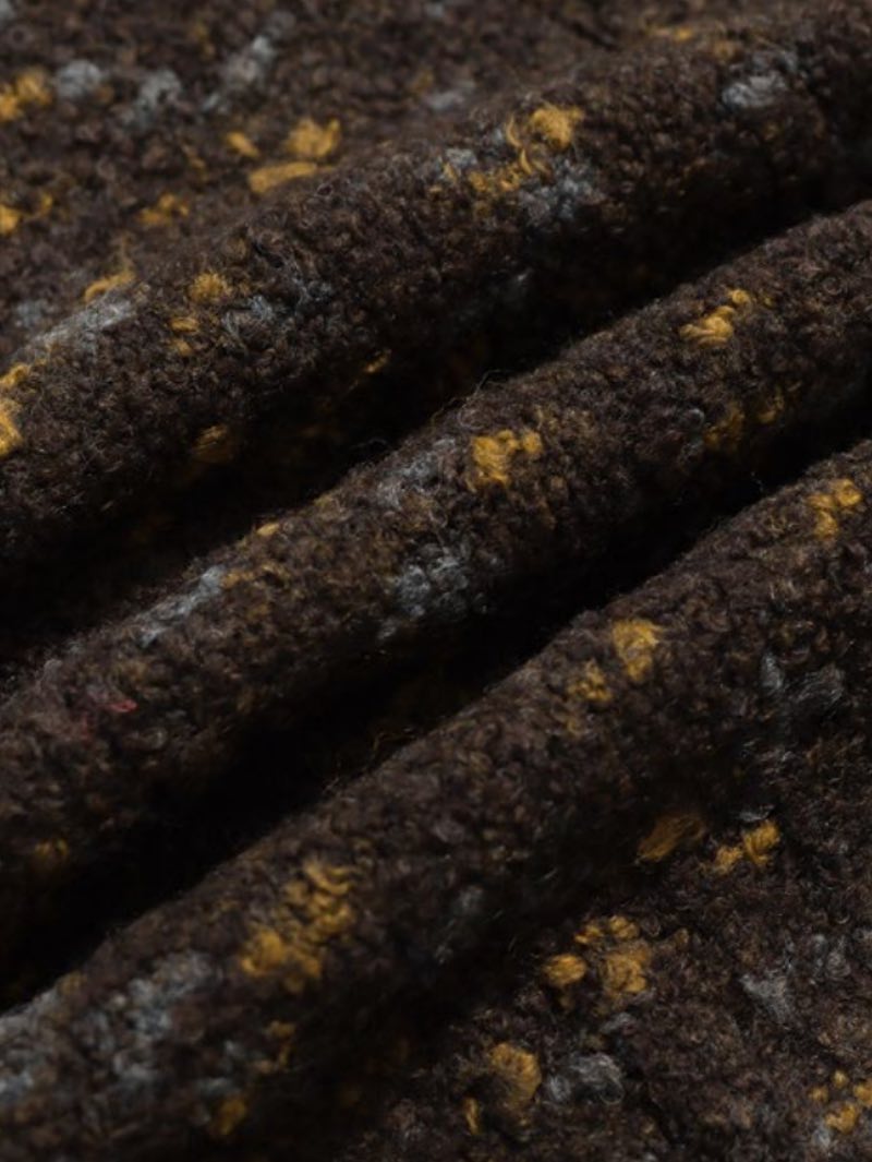 Far Afield Brown Multi BUCKLEY CARDIGAN - BOUCLE