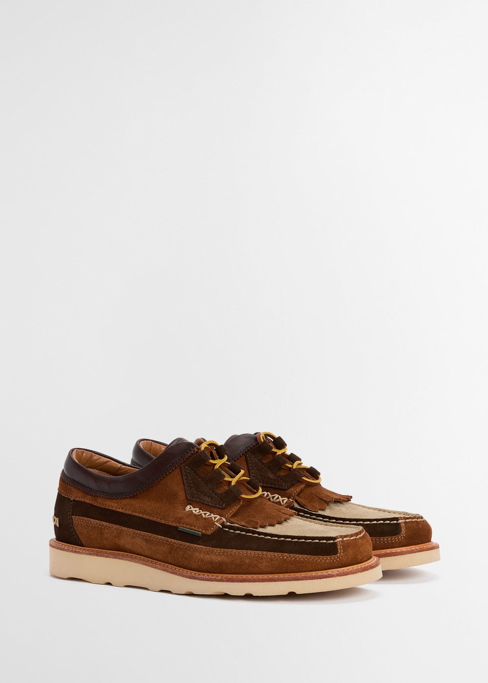 Barbour Men's Dark Brown Grindon Moccasin Shoes