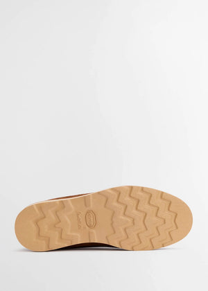 Barbour Men's Dark Brown Grindon Moccasin Shoes
