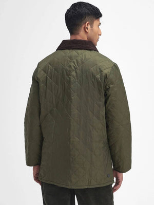 Barbour Olive Heritage Liddesdale Quilted Jacket