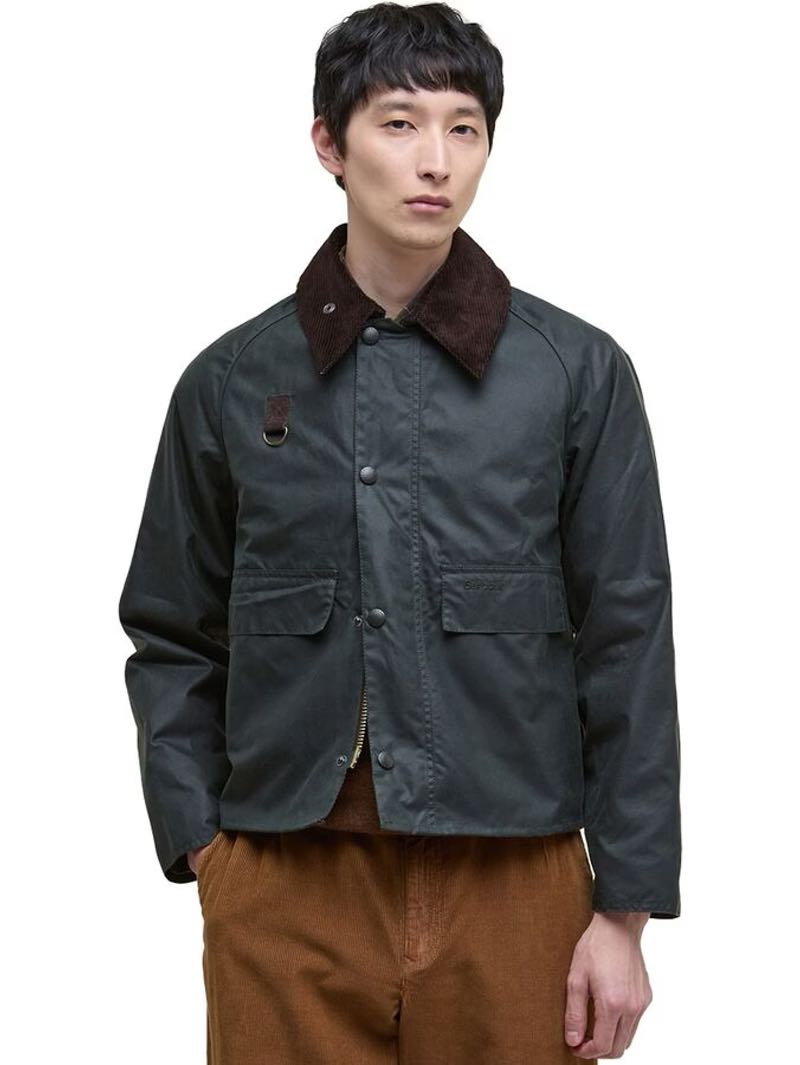 Barbour Sage Spey Waxed Jacket