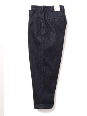 Beams Plus 2 Pleats Tapered Denim