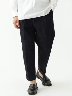Beams Plus 2 Pleats Tapered Denim