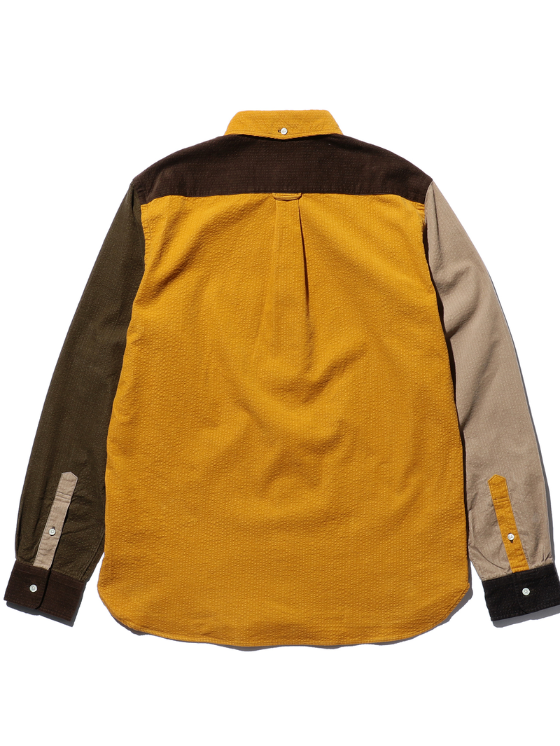 Beams Plus B.D. Corduroy Panel Shirt