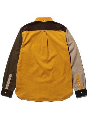 Beams Plus B.D. Corduroy Panel Shirt