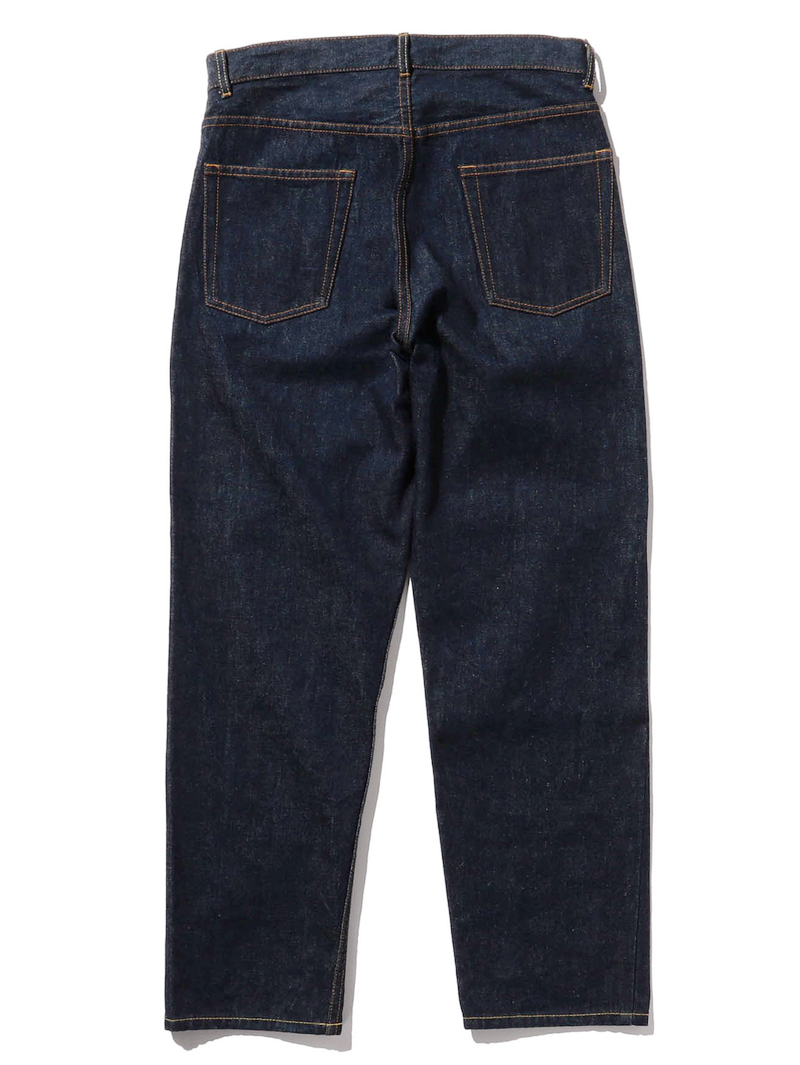 Beams Plus Indigo 5 Pocket Wide Denim