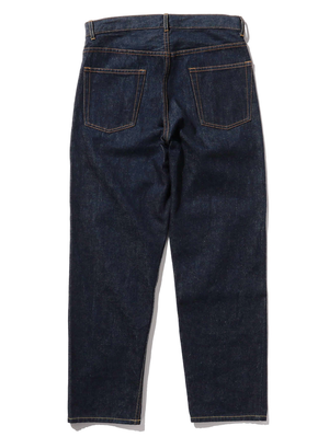 Beams Plus Indigo 5 Pocket Wide Denim