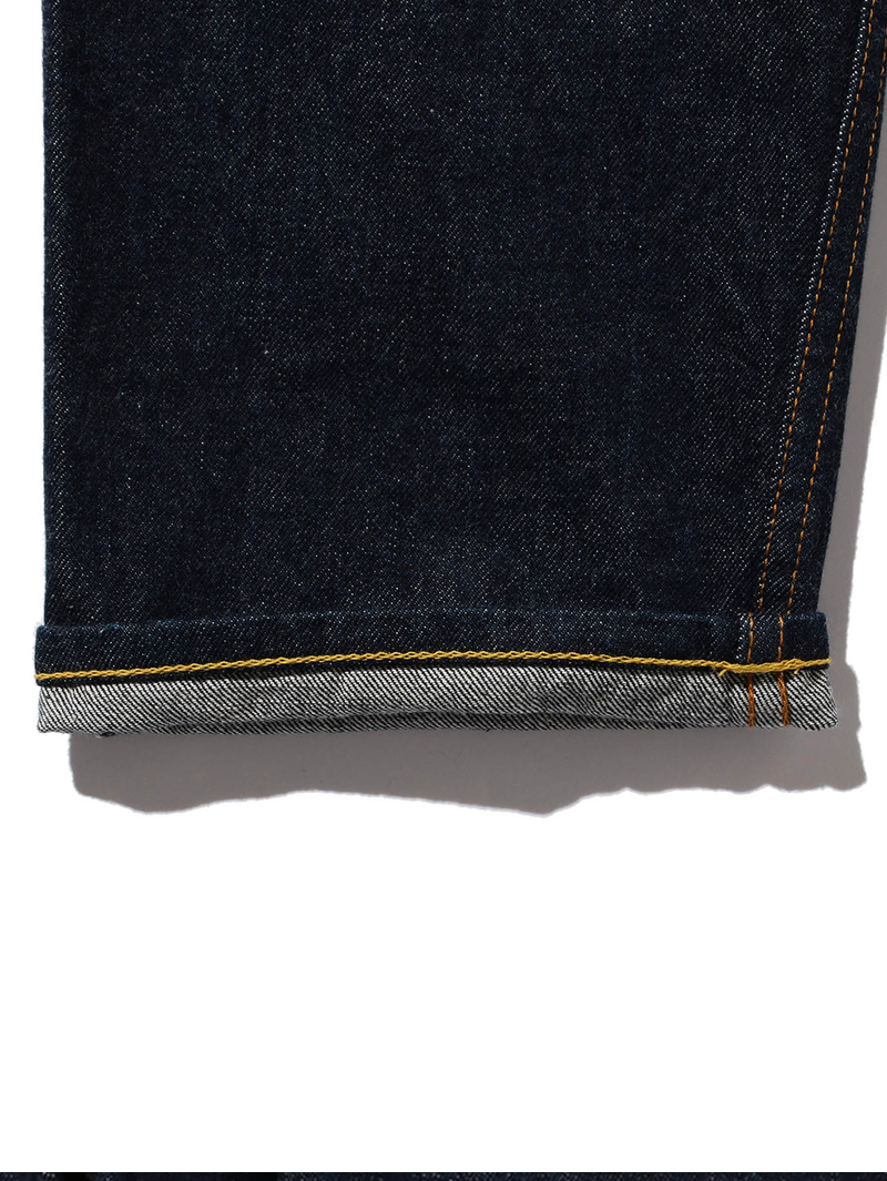 Beams Plus Indigo 5 Pocket Wide Denim
