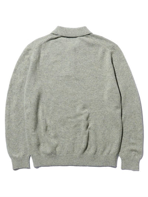 Beams Plus Mint Knit Polo Nep 9G Shirt